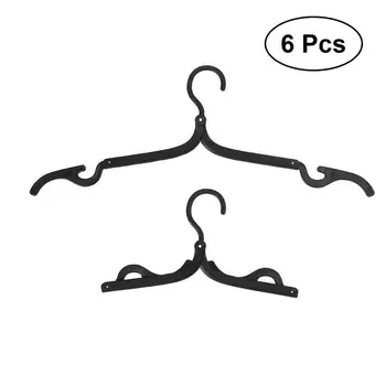 6pcs Plastic Foldable Mini Non-slip Clothes Shirts Sweaters Dress Hanger Hook Drying Rack for Travel Home
6pcs Plastic Foldable Mini Non-slip Clothes Shirts Sweaters Dress Hanger Hook Drying Rack for Travel Home