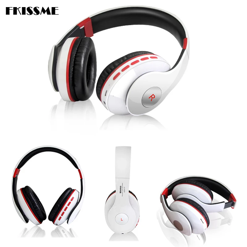 FKISSME Foldable Earphone Noise Cancelling Wireless Bluetooth Headphones wireless Headset with microphone FM for phones PC Mp3
FKISSME Foldable Earphone Noise Cancelling Wireless Bluetooth Headphones wireless Headset with microphone FM for phones PC Mp3