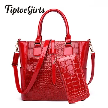 High-Grade Two-Piece Combination Package Crocodile Pattern Ladies Handbag New Fashion Wild Shoulder Messenger Bag
High-Grade Two-Piece Combination Package Crocodile Pattern Ladies Handbag New Fashion Wild Shoulder Messenger Bag