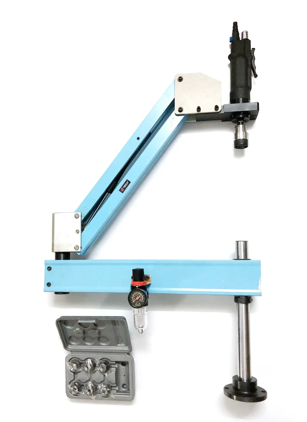 

M3-M12 Vertical Type Pneumatic Air Tapping Tool Machine-working Taps Threading Machine Tapping Capacity Pneumatic Tapper Tools