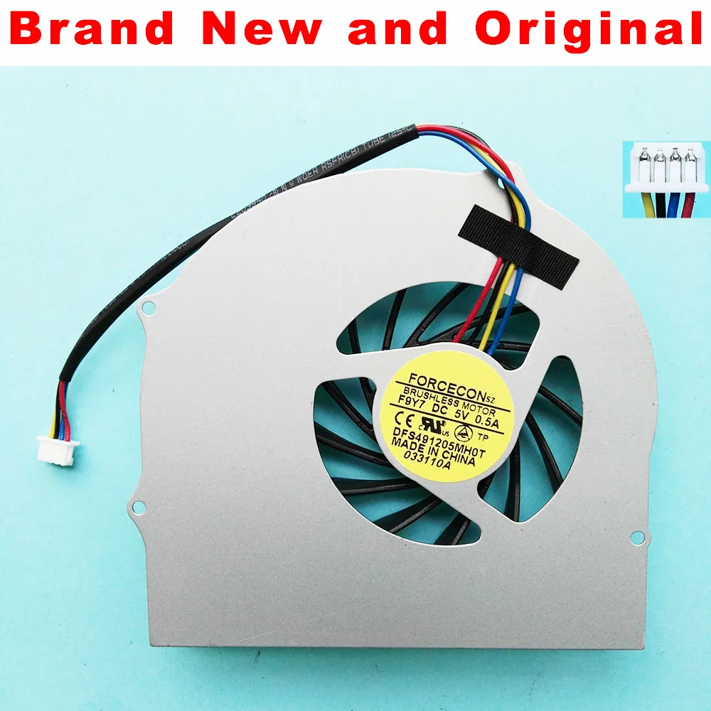 New Originat CPU FAN for Asus G60JX G51J G60 Laptop CPU Cooling FAN Repair Replacemen DFS491205MH0T F9Y7 CPU Cooler
New Originat CPU FAN for Asus G60JX G51J G60 Laptop CPU Cooling FAN Repair Replacemen DFS491205MH0T F9Y7 CPU Cooler