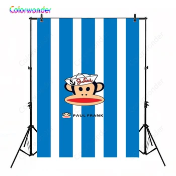 Photography Backdrops Blue and white Striped Fashion Monkey Kids Photo Backgrounds Photographic Studio Photocall Wallpapers
Photography Backdrops Blue and white Striped Fashion Monkey Kids Photo Backgrounds Photographic Studio Photocall Wallpapers
