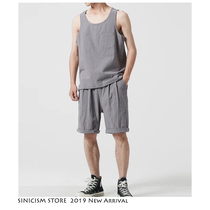 Sinicism Store Men's Sets Casual Summer Streewear 2019 Cotton Linen Tracksuit Male Summer Men Clothes 2019 Japanese Track Suit
Sinicism Store Men's Sets Casual Summer Streewear 2019 Cotton Linen Tracksuit Male Summer Men Clothes 2019 Japanese Track Suit