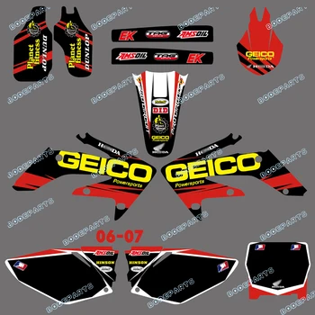 Motobike Motorcycle CRF 250R CR250F CR 250F Graphics Sticker For Honda Motorcycle CRF250R CRF250 2006 2007 2008 2009
Motobike Motorcycle CRF 250R CR250F CR 250F Graphics Sticker For Honda Motorcycle CRF250R CRF250 2006 2007 2008 2009