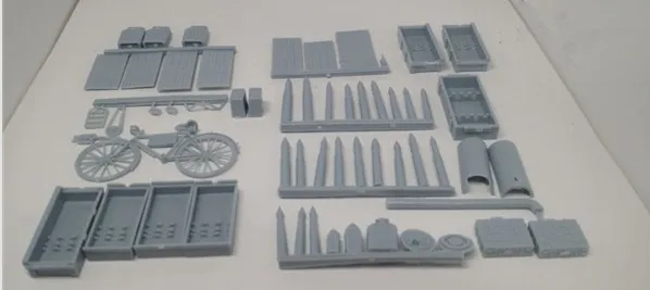 1/35 scale WW2 model scene accessories bicycles and other items architectural model material Resin Model Kit figure
1/35 scale WW2 model scene accessories bicycles and other items architectural model material Resin Model Kit figure