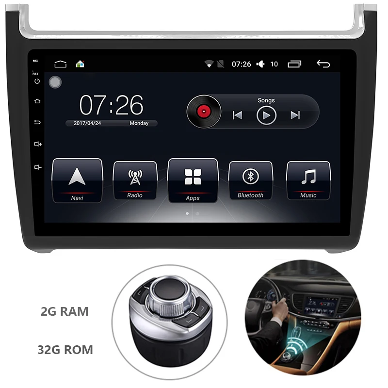 Android 7.1car gps dvd radio multimedia player 1din 9 inch touch screen with RDS WiFi Mirror Link for Volkswagen polo 2015-2018
Android 7.1car gps dvd radio multimedia player 1din 9 inch touch screen with RDS WiFi Mirror Link for Volkswagen polo 2015-2018