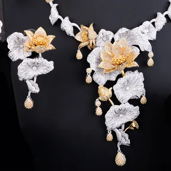 GODKI Luxury Wonderland Fairy 4PCS African Long Jewelry Set For Women Wedding Cubic Zircon Nigeria Dubai Gold jewelry Set 2019
GODKI Luxury Wonderland Fairy 4PCS African Long Jewelry Set For Women Wedding Cubic Zircon Nigeria Dubai Gold jewelry Set 2019