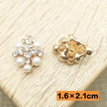 Gold plating Pearl Metal Button For Craft Accessories Flower Alloy Rhinestone Button For Wedding Invitation
Gold plating Pearl Metal Button For Craft Accessories Flower Alloy Rhinestone Button For Wedding Invitation