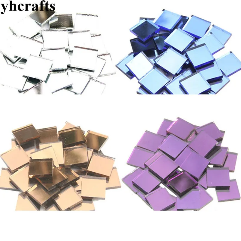 120PCS/600Gram/LOT,Color select 2.3cm Square glass mirror mosaic Handmade accessories Craft material Mosaic art
120PCS/600Gram/LOT,Color select 2.3cm Square glass mirror mosaic Handmade accessories Craft material Mosaic art