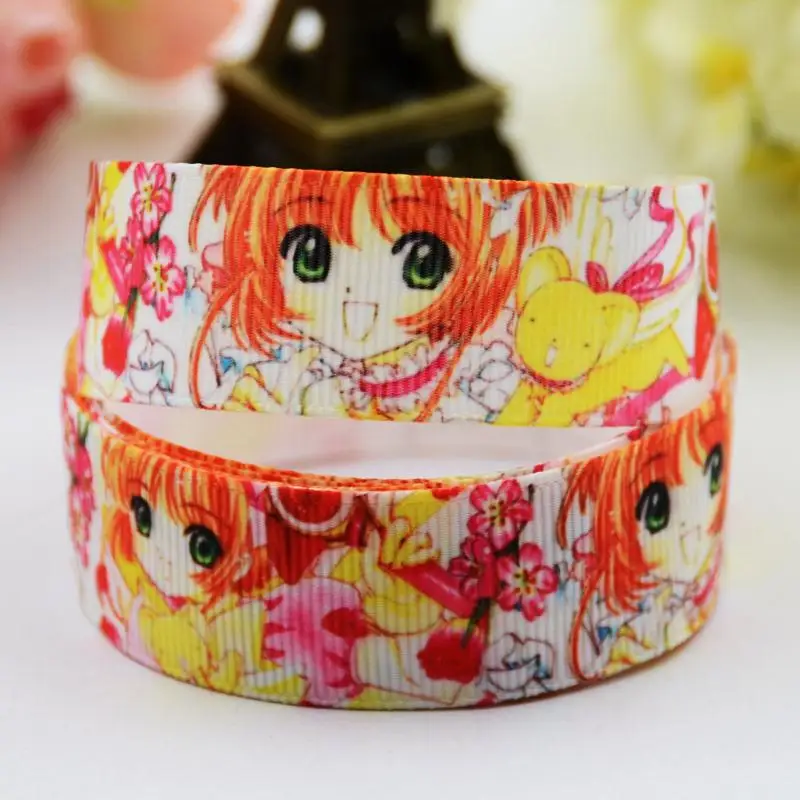 7/8'' (22mm) Cardcaptor Sakura Cartoon Character printed Grosgrain Ribbon party decoration satin ribbons OEM X-00577 10 Yards
7/8'' (22mm) Cardcaptor Sakura Cartoon Character printed Grosgrain Ribbon party decoration satin ribbons OEM X-00577 10 Yards