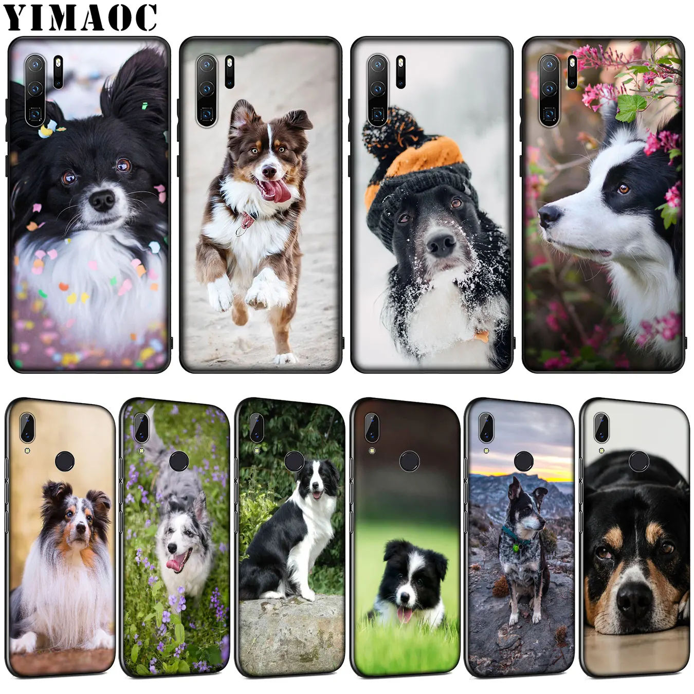 YIMAOC Border Collie Dog Soft Silicone Case for Huawei P30 P20 Pro P10 P9 Lite Mini 2017 2016 Black Cover P Smart Z 2019
YIMAOC Border Collie Dog Soft Silicone Case for Huawei P30 P20 Pro P10 P9 Lite Mini 2017 2016 Black Cover P Smart Z 2019