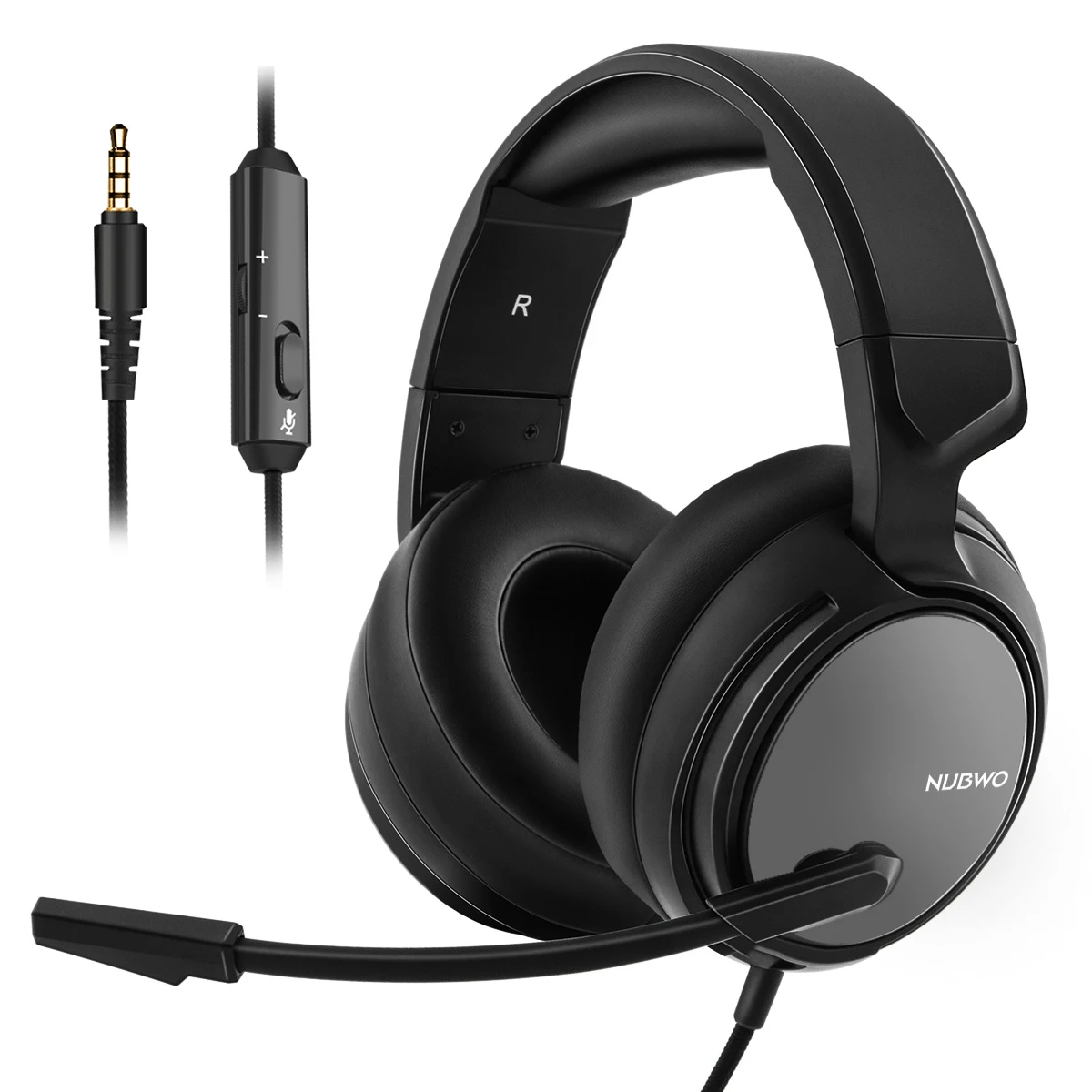 NUBWO N12 Noise Cancelling Gaming Headset Wired Stereo Head Mounted Game Headphones with Mic For Nintend Switch Xbox PS4 Laptop
NUBWO N12 Noise Cancelling Gaming Headset Wired Stereo Head Mounted Game Headphones with Mic For Nintend Switch Xbox PS4 Laptop