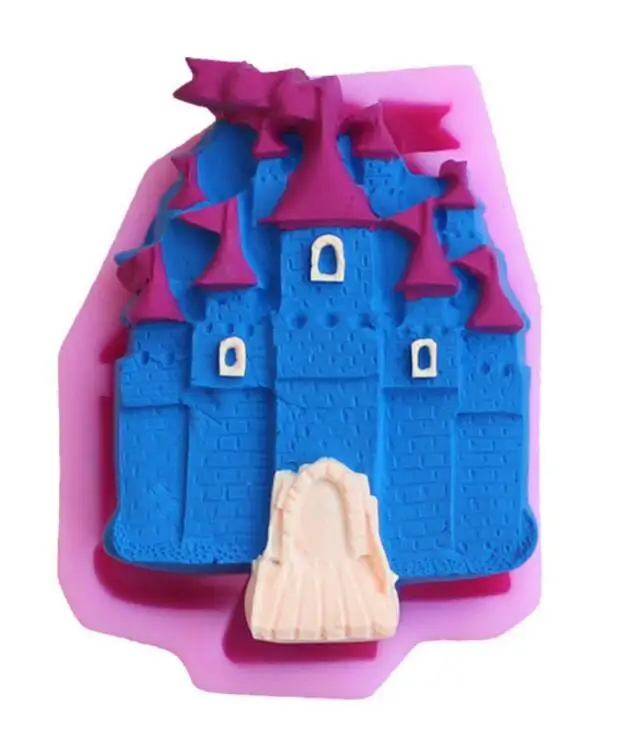 Castle fondant cake baking DIY tools Handmade food grade liquid silicone mold cake decoration green mold
Castle fondant cake baking DIY tools Handmade food grade liquid silicone mold cake decoration green mold
