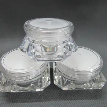 10 ml (200 Pieces/Lot) Transparent Cream Jars, 10g Clear Plastic jars, empty cosmetic containers
10 ml (200 Pieces/Lot) Transparent Cream Jars, 10g Clear Plastic jars, empty cosmetic containers