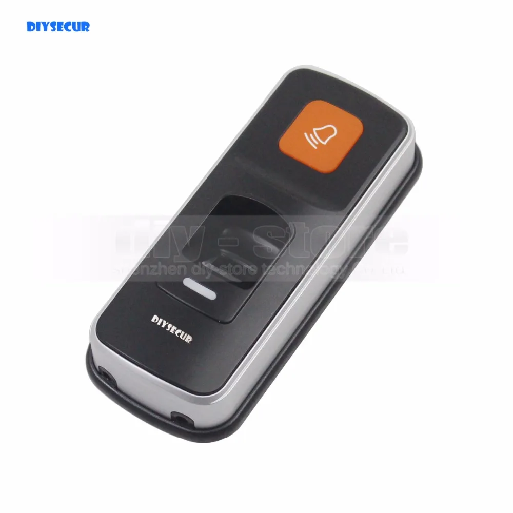 DIYSECUR 1000 Users Fingerprint 125KHz RFID Card Reader 2 In 1 Door Lock Access Controller Kit Plastic Shell
DIYSECUR 1000 Users Fingerprint 125KHz RFID Card Reader 2 In 1 Door Lock Access Controller Kit Plastic Shell