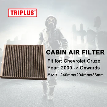 Cabin Filter for Chevrolet Cruze / Holden Cruze (2009-Onwards) 1pc,Activated High Carbon Pollen Air Filters Air Conditioner
Cabin Filter for Chevrolet Cruze / Holden Cruze (2009-Onwards) 1pc,Activated High Carbon Pollen Air Filters Air Conditioner