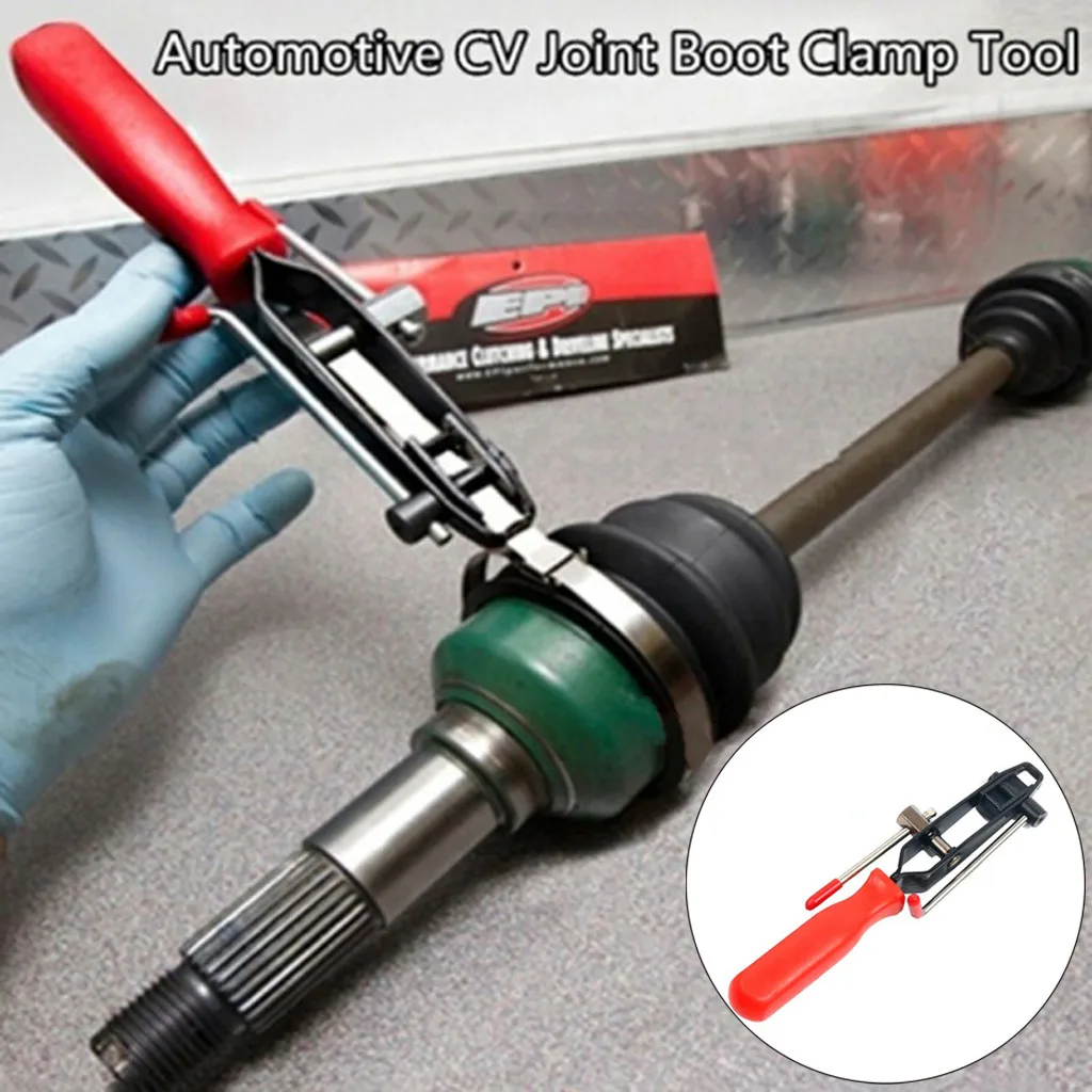 Mainpoint Ear-type Hose Clips on Cooling System and Vacuum Hose CV Joint Boot Clamp Crimper Pliers Banding Auto Repair Tool #30
Mainpoint Ear-type Hose Clips on Cooling System and Vacuum Hose CV Joint Boot Clamp Crimper Pliers Banding Auto Repair Tool #30