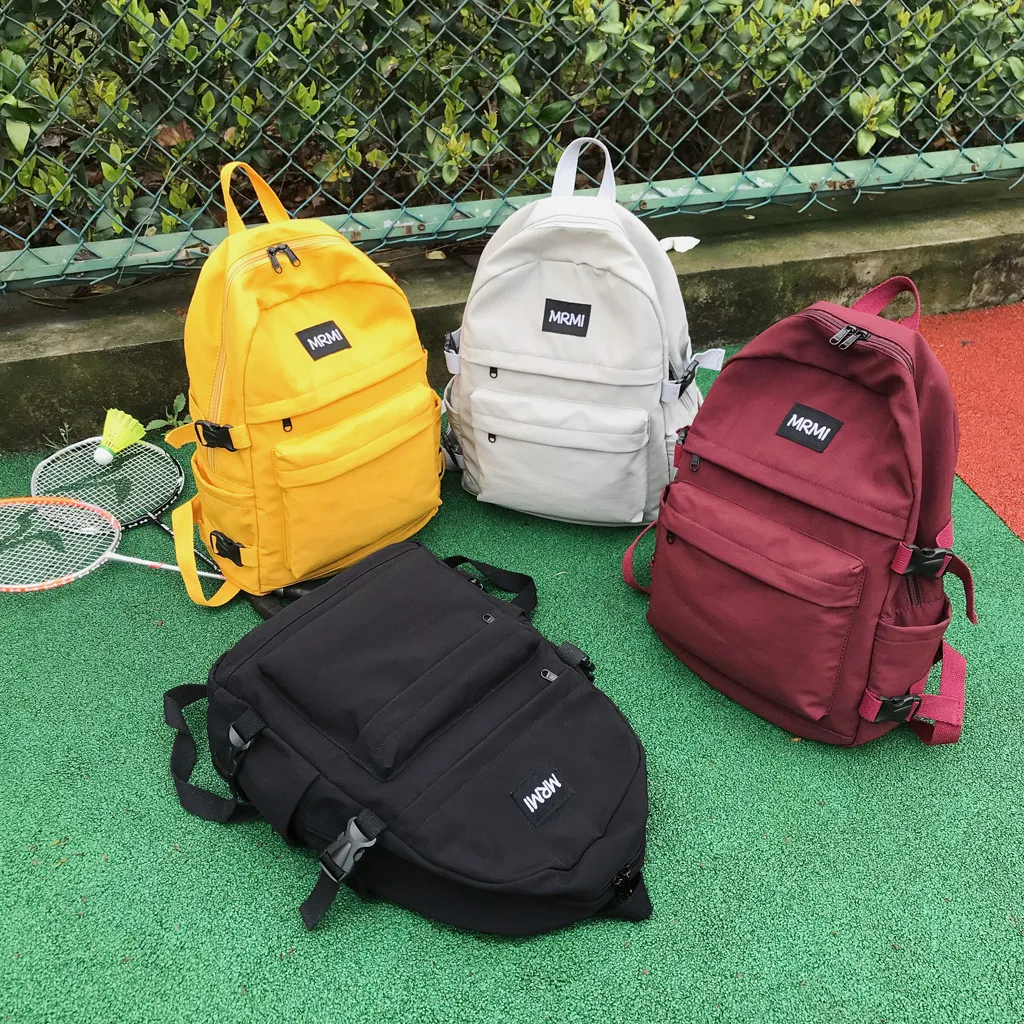 Fashion Nylon Women Back Pack Large Capacity Female Backpack Teenage Schoolbag Solid Simple Student Backpack Travel Shoulder Bag
Fashion Nylon Women Back Pack Large Capacity Female Backpack Teenage Schoolbag Solid Simple Student Backpack Travel Shoulder Bag