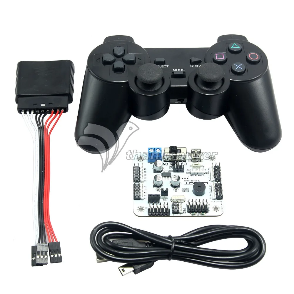 32 Channel Servo Motor Control Board & PS 2 Controller + Receiver for Hexapod Robot Spider 17DOF Robtics
32 Channel Servo Motor Control Board & PS 2 Controller + Receiver for Hexapod Robot Spider 17DOF Robtics