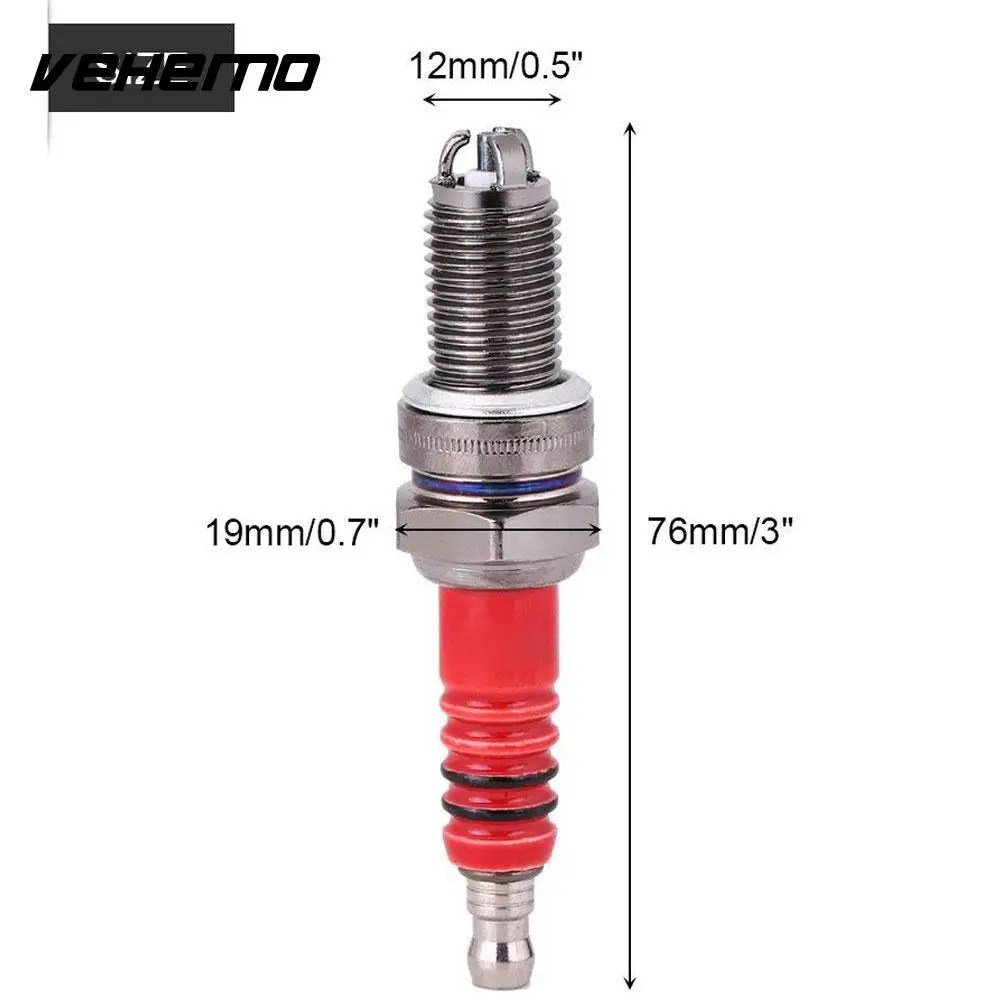A7TC 3 Electrode GY6 Motorcycle Spark Plug Alloy 50cc-125cc Scooter Spark Plug Ignition Spark Plug Electrical
A7TC 3 Electrode GY6 Motorcycle Spark Plug Alloy 50cc-125cc Scooter Spark Plug Ignition Spark Plug Electrical