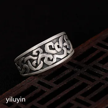 KJJEAXCMY boutique jewelryar S990 old silver matte, old matte, unique personality, simple lady, open silver ring finger ring.
KJJEAXCMY boutique jewelryar S990 old silver matte, old matte, unique personality, simple lady, open silver ring finger ring.