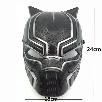 New Movie Superhero Savior Black Panther Mask Cosplay Costume Halloween Party Masquerade Decoration Props
New Movie Superhero Savior Black Panther Mask Cosplay Costume Halloween Party Masquerade Decoration Props