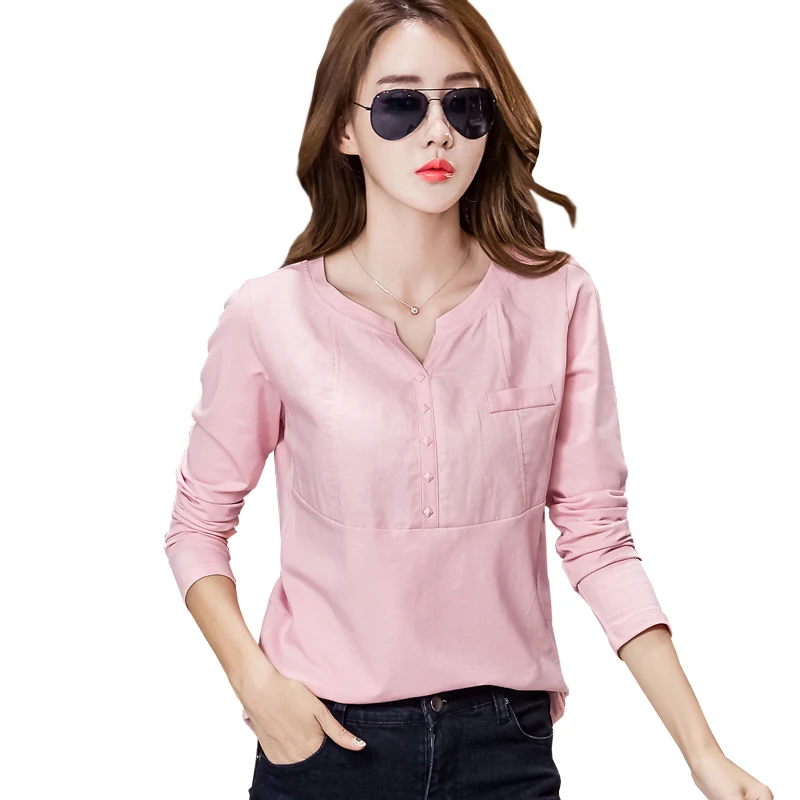 Linen Cotton T Shirt Women Camisas Femininas 2017 Womens Long Sleeve Tops Korean Tshirt T-Shirt Poleras De Mujer Plus Size 3XL
Linen Cotton T Shirt Women Camisas Femininas 2017 Womens Long Sleeve Tops Korean Tshirt T-Shirt Poleras De Mujer Plus Size 3XL