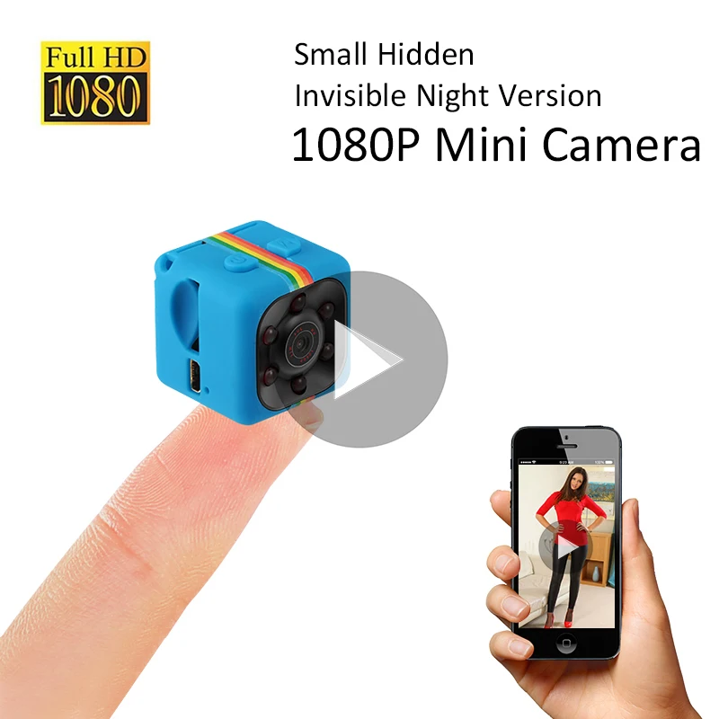 Mini Camera 1080P Home Security Camcorder Hunting Small Hidden Cam Night Vision