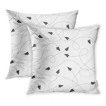 Pillow Cover Airplane Back Papers Planes Path Pattern Abstract Square Home Cushion Two Sides Pillow Case 
Pillow Cover Airplane Back Papers Planes Path Pattern Abstract Square Home Cushion Two Sides Pillow Case