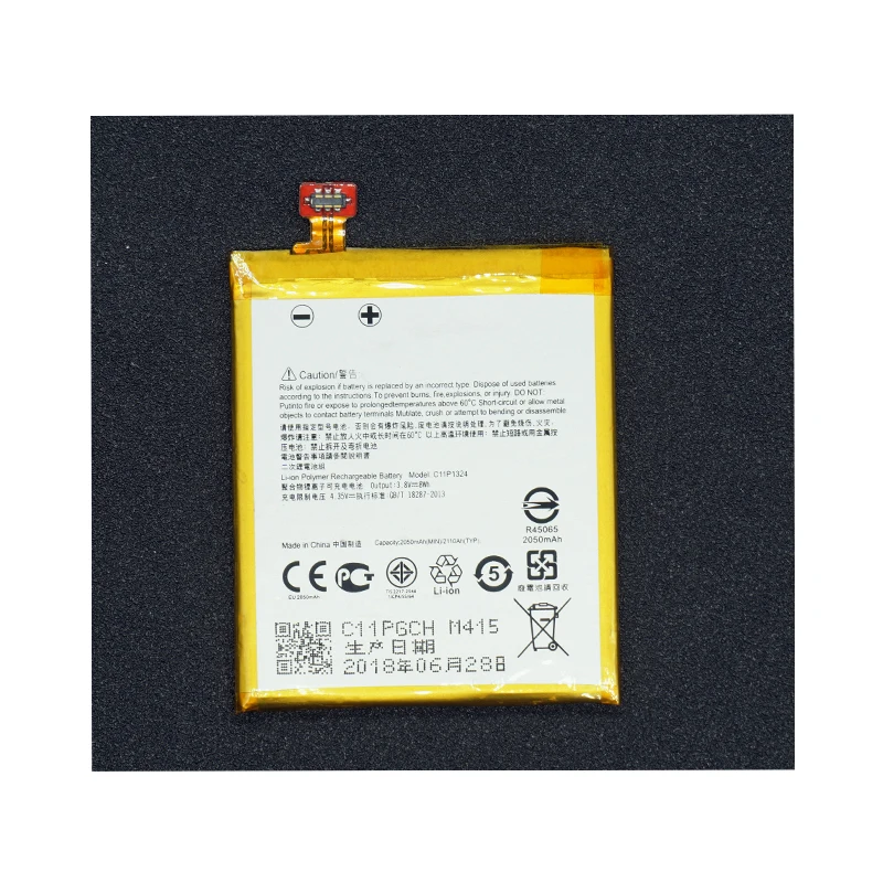 LehonS 2050mAh Smart Mobile Phone Battery for Asus ZenFone 5 Battery A500G Z5 A500 A500CG A501CG A500KL T00F T00J C11P1324
LehonS 2050mAh Smart Mobile Phone Battery for Asus ZenFone 5 Battery A500G Z5 A500 A500CG A501CG A500KL T00F T00J C11P1324