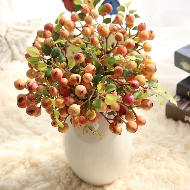 Artificial Berry Plant Simulation Bouquet Home Wedding Home Vase Decoration Ornamental Flower Pot Garden Flower Decoration Diy
Artificial Berry Plant Simulation Bouquet Home Wedding Home Vase Decoration Ornamental Flower Pot Garden Flower Decoration Diy