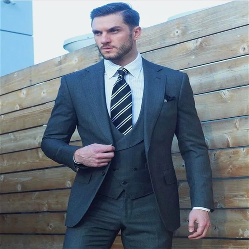Custom Mens Suits Homme Skinny Formal Wedding Suits For Men With Pants Ternos Masculino Slim Fit Tuxedo(Jacket+Pants+Vest)
Custom Mens Suits Homme Skinny Formal Wedding Suits For Men With Pants Ternos Masculino Slim Fit Tuxedo(Jacket+Pants+Vest)