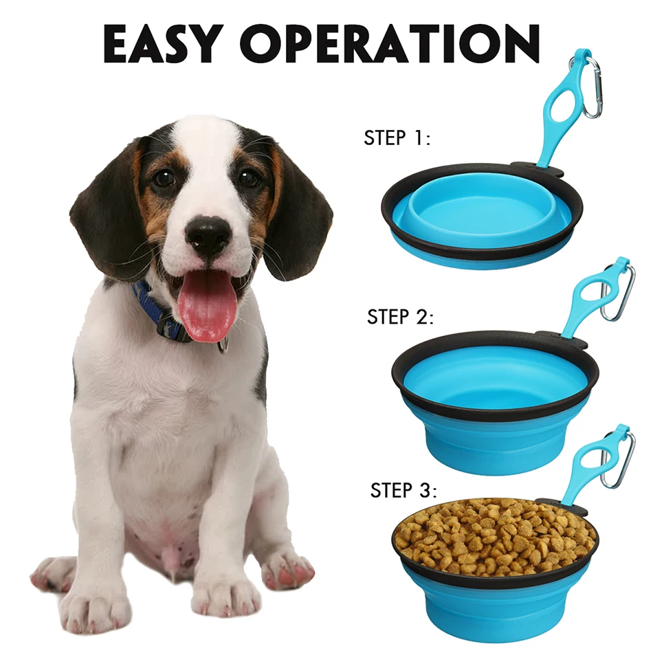 Travel Pet Food Bowl Portable Food Bowls For Dogs Cats Outdoor Food Water Containers For Pet Grade Silicone Pet Bowl Dogs D20
Travel Pet Food Bowl Portable Food Bowls For Dogs Cats Outdoor Food Water Containers For Pet Grade Silicone Pet Bowl Dogs D20