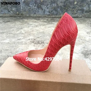2018 NEW ARRIVE Slip-on Women Shoes Red Snake Printed Sexy Stilettos High Heels Pointed Toe Women Pumps patry Wedding shoes 12cm
2018 NEW ARRIVE Slip-on Women Shoes Red Snake Printed Sexy Stilettos High Heels Pointed Toe Women Pumps patry Wedding shoes 12cm