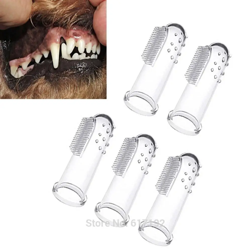 5Pcs/Lot Super Soft Pet Finger Toothbrush Teddy Dog Brush Addition Bad Breath Tartar Teeth Care Dogs Cats Cleaning Supplies
5Pcs/Lot Super Soft Pet Finger Toothbrush Teddy Dog Brush Addition Bad Breath Tartar Teeth Care Dogs Cats Cleaning Supplies