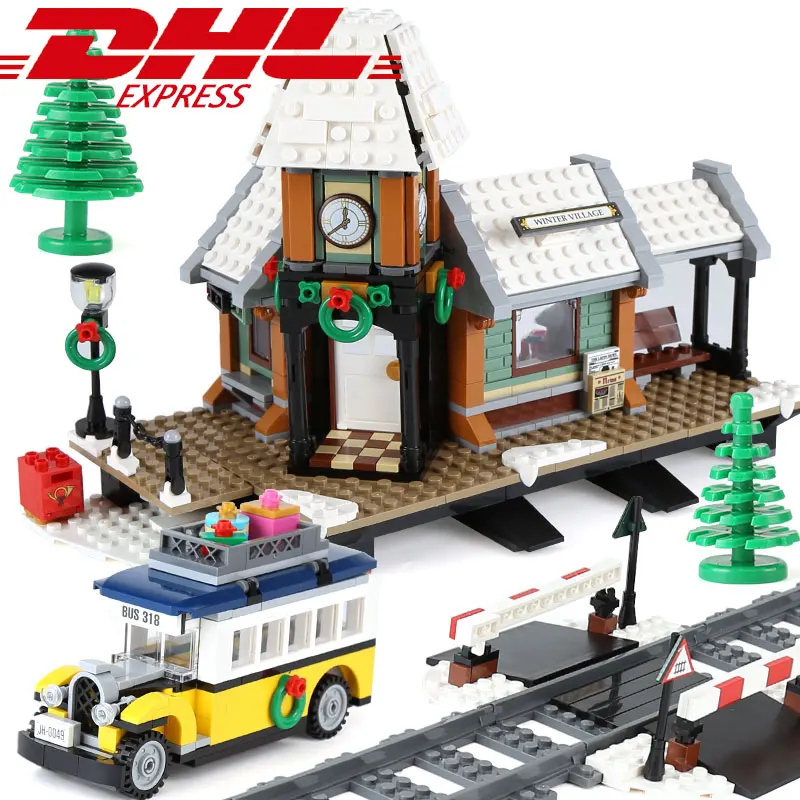 1010pcs Creator Winter Holiday Village Station Toy 36011 Model Building Blocks Children DIY Toys Bricks Compatible With legoings
1010pcs Creator Winter Holiday Village Station Toy 36011 Model Building Blocks Children DIY Toys Bricks Compatible With legoings