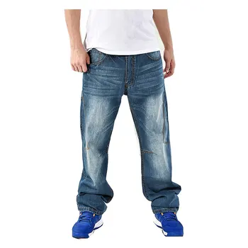 Jeans Man Denim Jeans Casual Middle Waist Loose Long Pants Male Solid Straight Jeans For Men Classical Size
Jeans Man Denim Jeans Casual Middle Waist Loose Long Pants Male Solid Straight Jeans For Men Classical Size