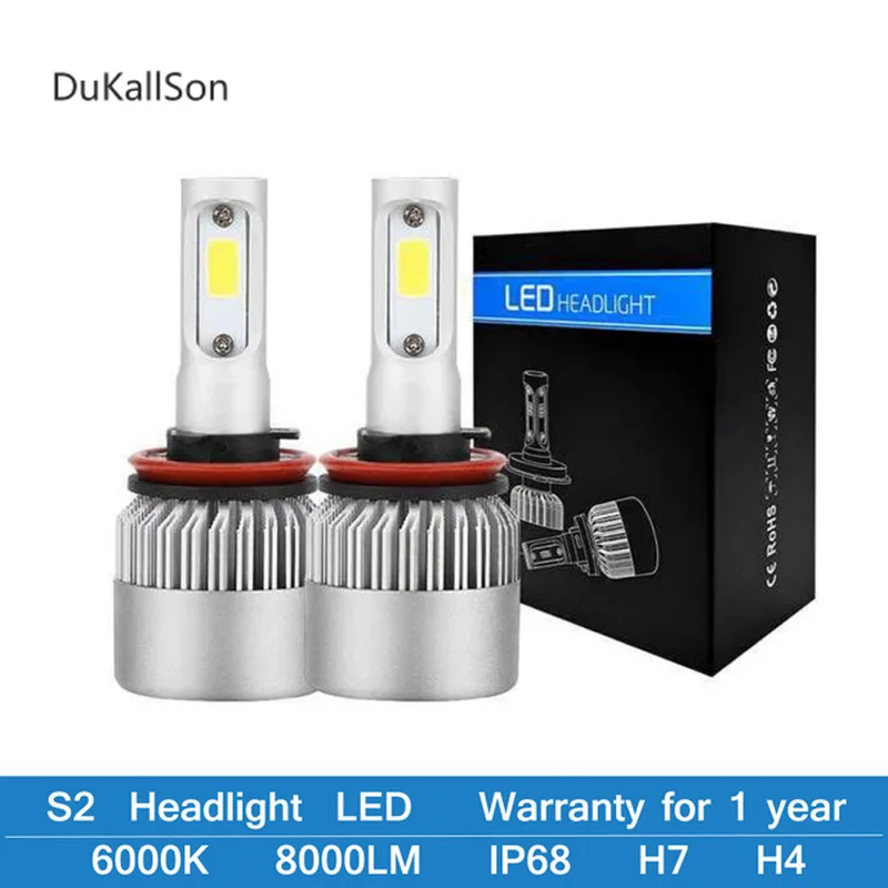 50pairs H7 LED 8000LM Car Headlight Bulbs H1 LED H4 H8 H9 H11 Headlamps Kit 9005 HB3 9006 HB4 Auto LED Lamps DC9-32V fog lights
50pairs H7 LED 8000LM Car Headlight Bulbs H1 LED H4 H8 H9 H11 Headlamps Kit 9005 HB3 9006 HB4 Auto LED Lamps DC9-32V fog lights