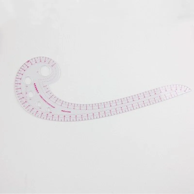 11.8" Long Comma Shaped Plastic Transparent French Curve Metric Sewing Ruler Spline Dressmaking Tailor Sewing Accessory
11.8" Long Comma Shaped Plastic Transparent French Curve Metric Sewing Ruler Spline Dressmaking Tailor Sewing Accessory