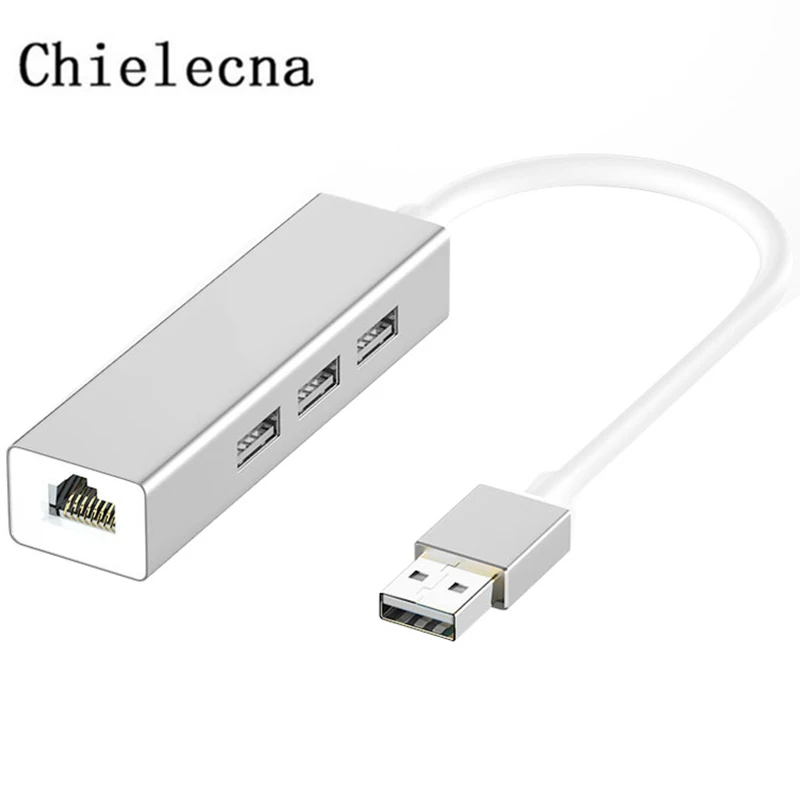 Chielecna USB Gigabit Ethernet Adapter 10/100/1000Mbps USB Hub 3.0 Lan Wired Network Card Rj45 Port USB Splitter For Macbook
Chielecna USB Gigabit Ethernet Adapter 10/100/1000Mbps USB Hub 3.0 Lan Wired Network Card Rj45 Port USB Splitter For Macbook