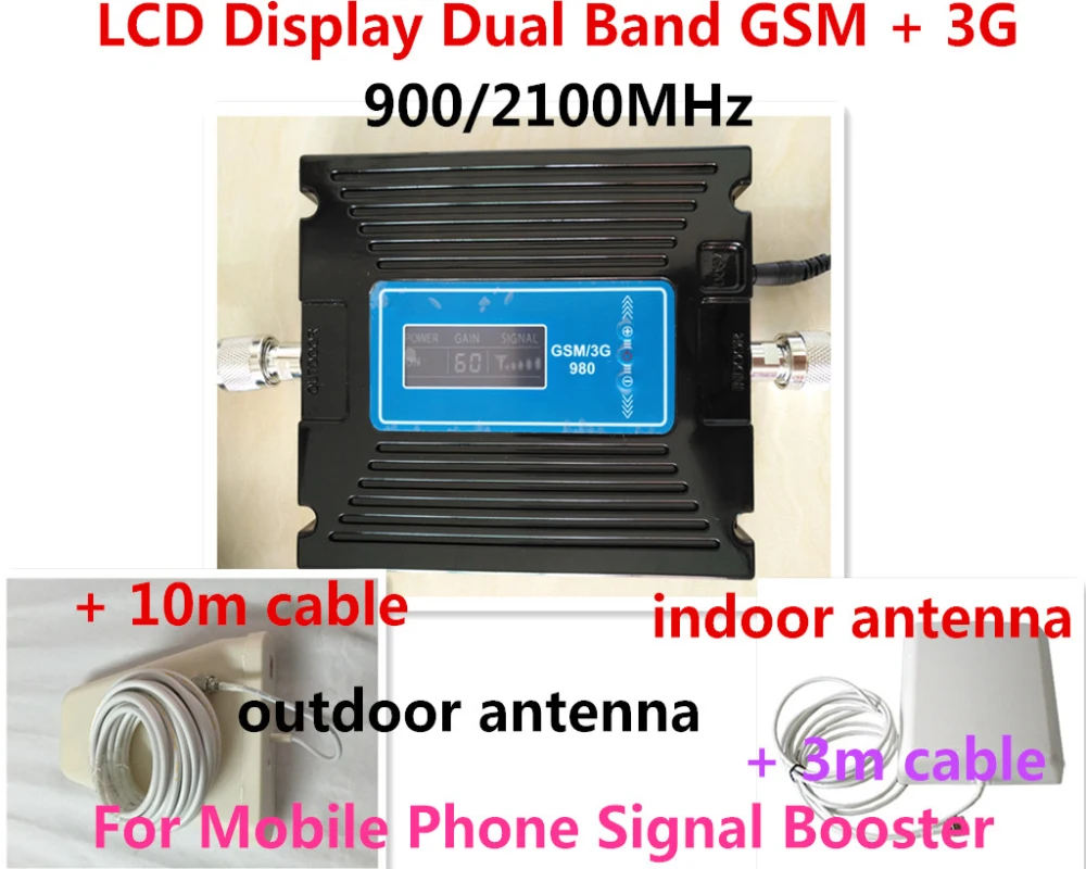 Hot Sell Adjustable Gain Dual Band Gsm and 3g Repeater for Signal Repeater Amplifier,GSM Repeater 3g Booster,3g Signal Amplifier
Hot Sell Adjustable Gain Dual Band Gsm and 3g Repeater for Signal Repeater Amplifier,GSM Repeater 3g Booster,3g Signal Amplifier