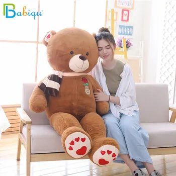 Babiqu 1pc 80cm New Style Lovely Stuffed Teddy Bear Plush Toy Big Embrace Bear Kids Doll Lovers Christmas Gift Birthday Present
Babiqu 1pc 80cm New Style Lovely Stuffed Teddy Bear Plush Toy Big Embrace Bear Kids Doll Lovers Christmas Gift Birthday Present