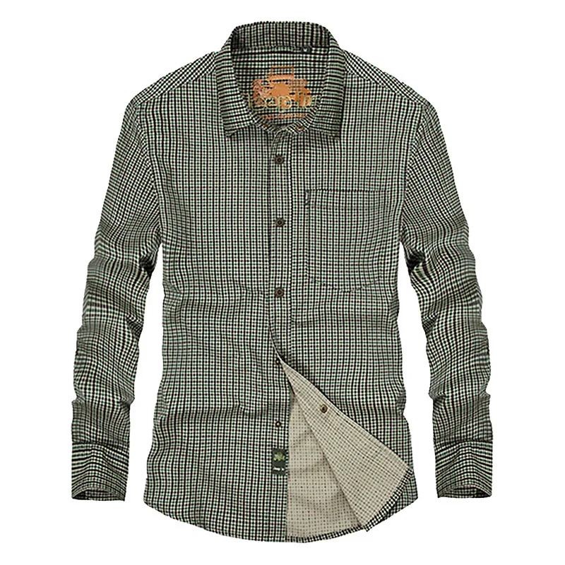 Outdoor Men Spring Autumn Pure Cotton Grid Top Clothes Climbing Camping Fishing Travel Trekking Cargo Tactics Long Sleeve Shirt
Outdoor Men Spring Autumn Pure Cotton Grid Top Clothes Climbing Camping Fishing Travel Trekking Cargo Tactics Long Sleeve Shirt