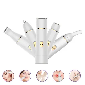NOQ 4in1 Epilator Electric Body Facial Hair Remover Razor Depilator Fashion Bikini Body Face Neck Leg Hair Removal Tool
NOQ 4in1 Epilator Electric Body Facial Hair Remover Razor Depilator Fashion Bikini Body Face Neck Leg Hair Removal Tool