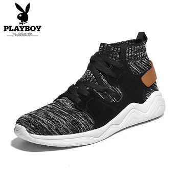 PLAYBOY 2019 New Spring/Autumn Breathable Men Sneakers Breathable Flyknit Men Casual Shoes Comfortable Soft Male Shoes PL611018
PLAYBOY 2019 New Spring/Autumn Breathable Men Sneakers Breathable Flyknit Men Casual Shoes Comfortable Soft Male Shoes PL611018
