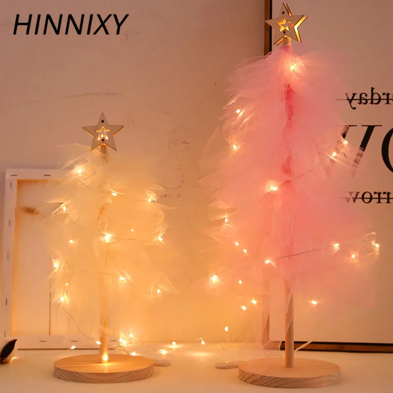 Hinnixy Romantic Mesh Copper Wire Night Lamp Christmas Tree Holiday Party Bedroom Decoration Light Fixtures Girl Birthday Gifts
Hinnixy Romantic Mesh Copper Wire Night Lamp Christmas Tree Holiday Party Bedroom Decoration Light Fixtures Girl Birthday Gifts