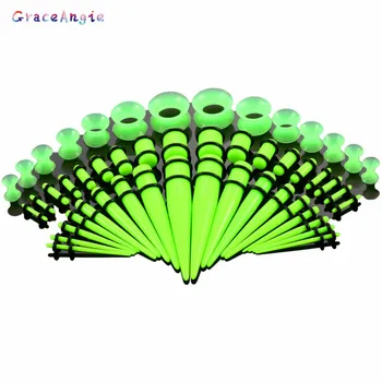 50pcs/Pack Eer Body Fashion Piercing Jewelry Ear Plug Acrylic Silicone Screw Ear Gauges Ear Flesh Tunnel Expanders Piercing
50pcs/Pack Eer Body Fashion Piercing Jewelry Ear Plug Acrylic Silicone Screw Ear Gauges Ear Flesh Tunnel Expanders Piercing