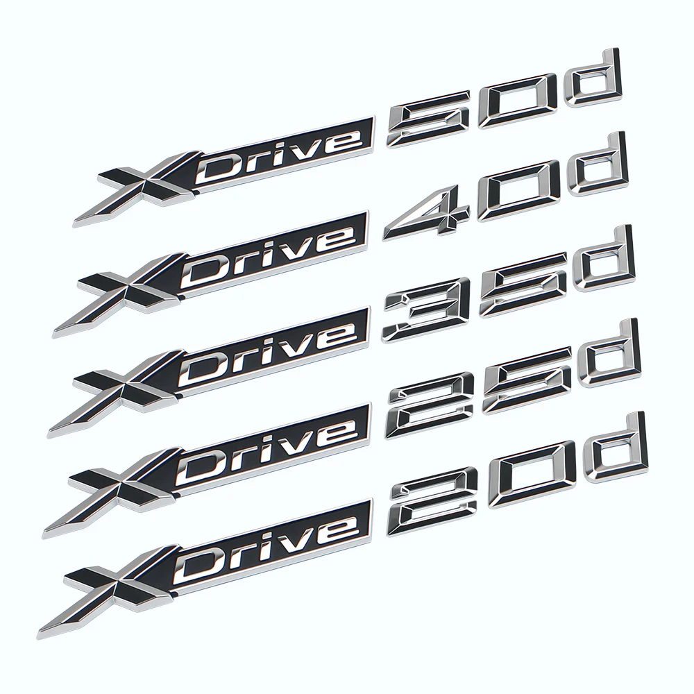 X Drive 20d 25d 35d 40d 50d Car Sticker for BMW X1 X2 X3 X4 X5 X6 Z3 M5 M6 Auto Letter Emblem 3D Stickers Decal
X Drive 20d 25d 35d 40d 50d Car Sticker for BMW X1 X2 X3 X4 X5 X6 Z3 M5 M6 Auto Letter Emblem 3D Stickers Decal