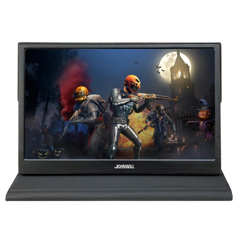 15.6 Inch LCD CNC Portable Laptop Gaming Monitor 1920x1080 IPS Display with 2 Mini HDMI USB Port for Raspberry Pi Switch PS4 Pc
15.6 Inch LCD CNC Portable Laptop Gaming Monitor 1920x1080 IPS Display with 2 Mini HDMI USB Port for Raspberry Pi Switch PS4 Pc