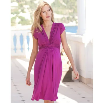 Maternity Women Dress Summer Sleeveless Sexy V-Neck Knee Length Dress New Mom Western Style High Elastic Waist Dresses
Maternity Women Dress Summer Sleeveless Sexy V-Neck Knee Length Dress New Mom Western Style High Elastic Waist Dresses